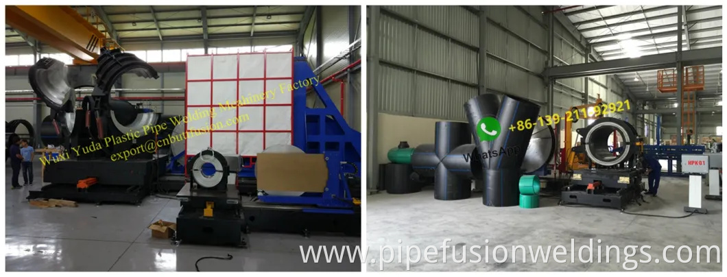 2000mm HDPE Fitting Fabrication Machine